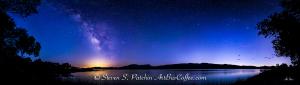 Phranaget Lake Milky Way Steve Patchin